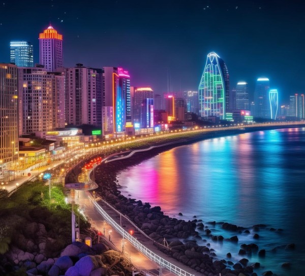台州夜色璀璨，海滨城市夜景探索指南,台州夜色璀璨，海滨城市夜景探索指南,历史,美食,风光,第1张
