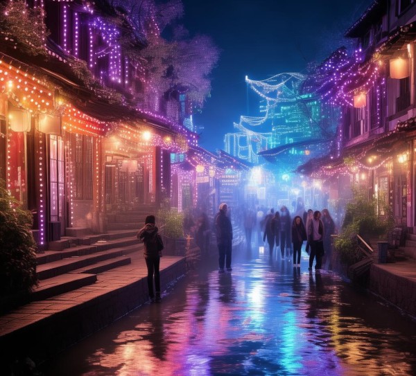 郑口夜韵璀璨，探寻流连忘返的夜色秘境,郑口夜韵璀璨，探寻流连忘返的夜色秘境,历史,美食,体验,第1张