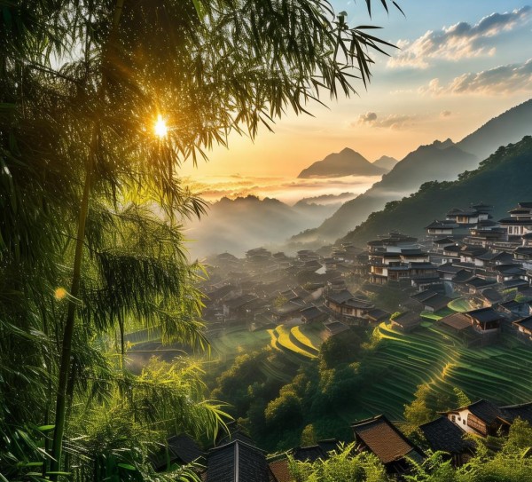篁岭古韵，十大必游景点，揭开自然奇观的神秘面纱,篁岭古韵，十大必游景点，揭开自然奇观的神秘面纱,历史,景点,风情,第1张