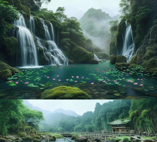 水寨秘境探幽，五大绝美景点，自然人文共赏之旅,水寨秘境探幽，五大绝美景点，自然人文共赏之旅,历史,景点,风情,第1张