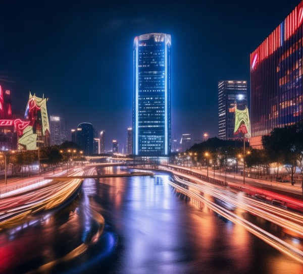长沙芙蓉夜景，揭秘璀璨都市魅力,长沙芙蓉夜景，揭秘璀璨都市魅力,历史,景点,美食,第1张