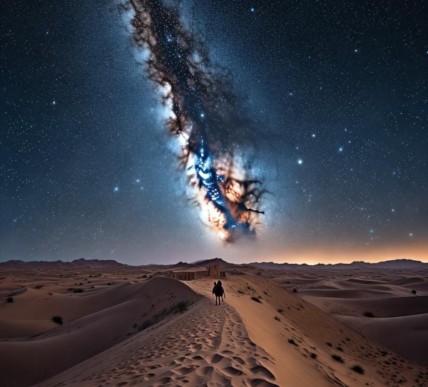 沙漠星河之旅，揭秘沙漠绝景之谜,沙漠星河之旅，揭秘沙漠绝景之谜,历史,景点,美食,第1张