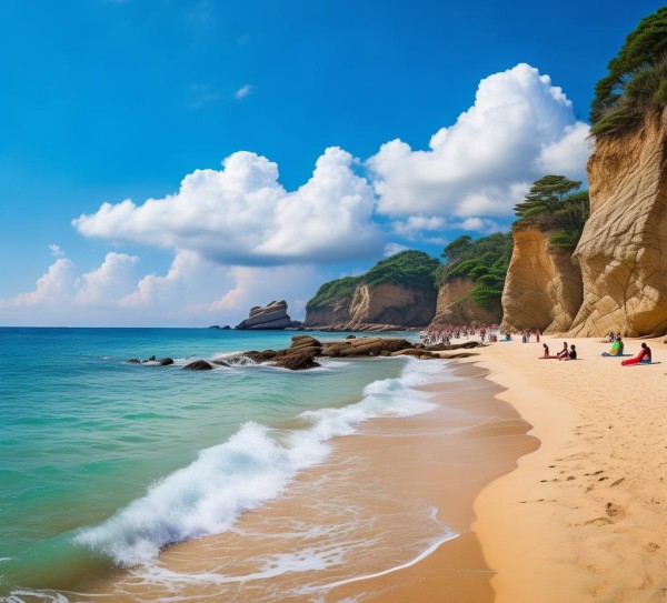 临沂海滨秘境，揭秘临沂沿海绝色风光与休闲天堂,临沂海滨秘境，揭秘临沂沿海绝色风光与休闲天堂,历史,景点,风情,第1张