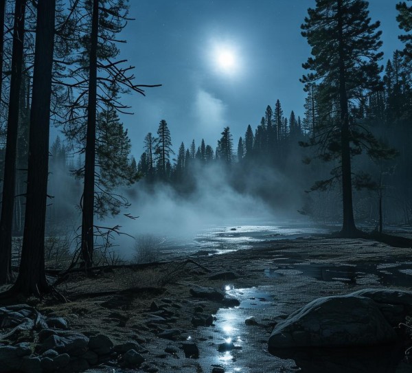 黄石夜色静谧之谜，揭秘无夜游景点背后的原因,黄石夜色静谧之谜，揭秘无夜游景点背后的原因,历史,景点,风光,第1张