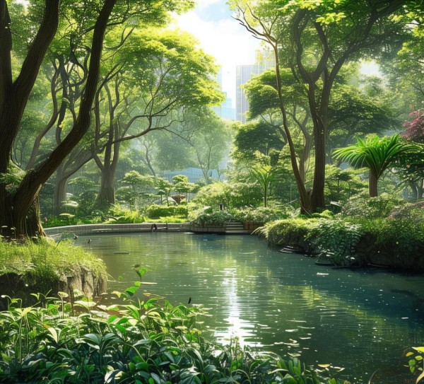 城市绿肺，鸟语花香，揭秘生态休闲胜地,城市绿肺，鸟语花香，揭秘生态休闲胜地,历史,景点,自然,第1张