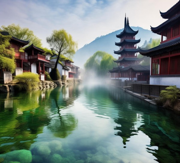 绍兴芳泉，古镇风情与自然美景的和谐之旅,绍兴芳泉，古镇风情与自然美景的和谐之旅,历史,景点,风情,第1张