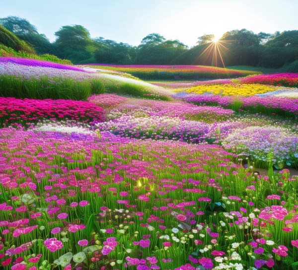 虹口花谷，花海漫步，自然之美尽收眼底,虹口花谷，花海漫步，自然之美尽收眼底,历史,景点,风情,第1张