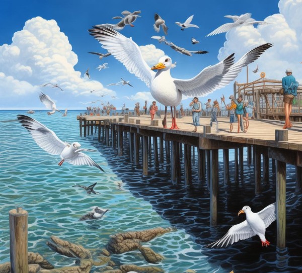 海鸥码头，观鸟天堂与趣味探索地一网打尽,海鸥码头，观鸟天堂与趣味探索地一网打尽,美食,风光,自然,第1张
