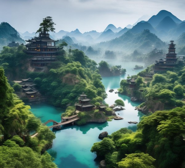 彭州山水画卷，自然风情探秘之旅,彭州山水画卷，自然风情探秘之旅,历史,景点,风情,第1张