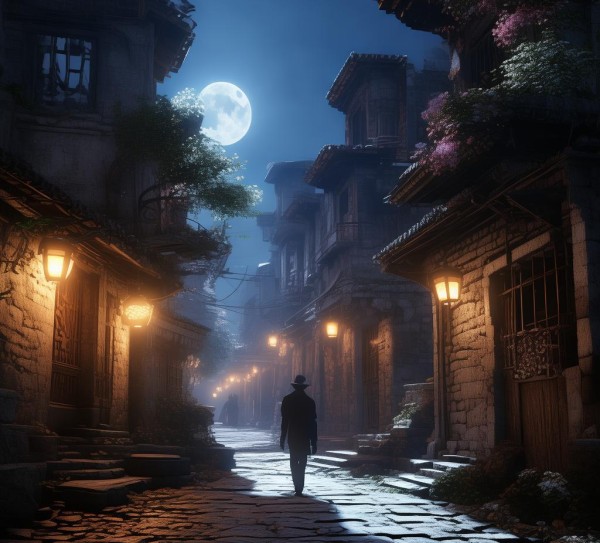 古城夜色漫步，探寻古城的美丽角落,古城夜色漫步，探寻古城的美丽角落,历史,景点,风情,第1张