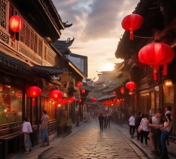 塞上老街，历史文化与现代风情交融的探秘之旅,塞上老街，历史文化与现代风情交融的探秘之旅,历史,景点,风情,第1张
