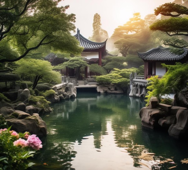 曲水园寻幽，古韵园林独特景点探秘,曲水园寻幽，古韵园林独特景点探秘,历史,景点,风光,第1张