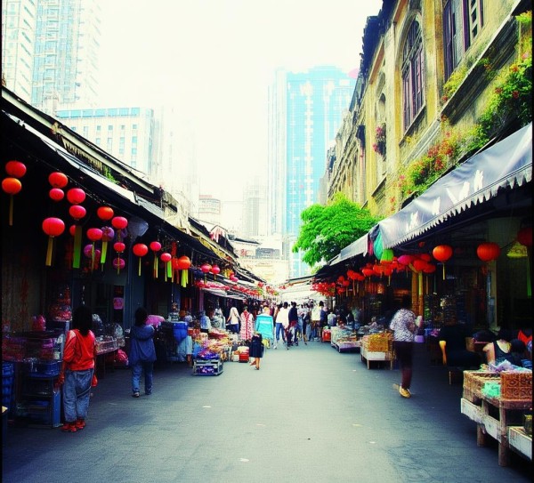 海口街头风情漫步，揭秘海口独特街景魅力,海口街头风情漫步，揭秘海口独特街景魅力,历史,风情,美食,第1张