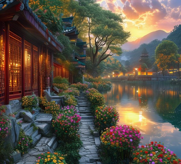 富华路绝美风光探秘之旅,富华路绝美风光探秘之旅,历史,景点,风情,第1张