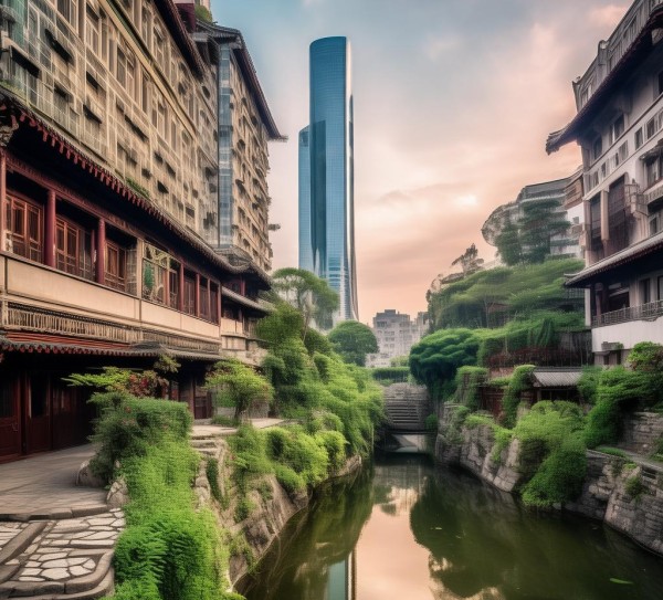 都市绿洲之旅，环城南路的历史与现代交融探索,都市绿洲之旅，环城南路的历史与现代交融探索,历史,景点,风情,第1张
