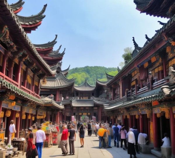 锦门景区，古韵文化之旅，畅享文化盛宴,锦门景区，古韵文化之旅，畅享文化盛宴,历史,美食,风光,第1张