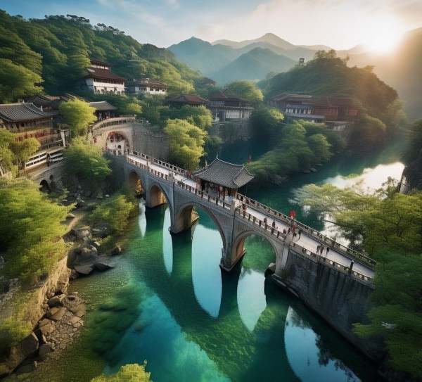 集安桥梁美景探秘，一次难忘的旅行体验,集安桥梁美景探秘，一次难忘的旅行体验,历史,自然,第1张