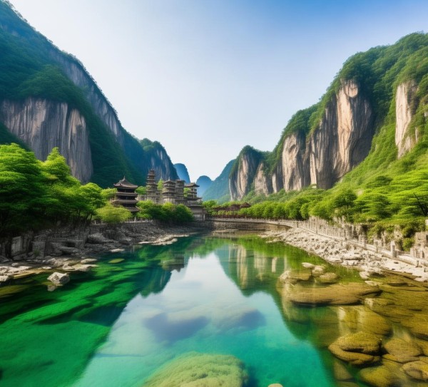 湖北十堰黄龙，自然奇观与人文景观之旅,湖北十堰黄龙，自然奇观与人文景观之旅,历史,景点,风光,第1张