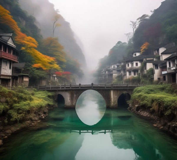 徽州秘境，安徽大山中的绝美山水探幽,徽州秘境，安徽大山中的绝美山水探幽,历史,景点,美食,第1张