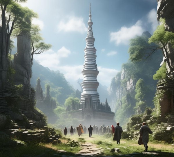 云霄白塔，神秘古迹与自然风光的探险天堂,云霄白塔，神秘古迹与自然风光的探险天堂,历史,景点,美食,第1张