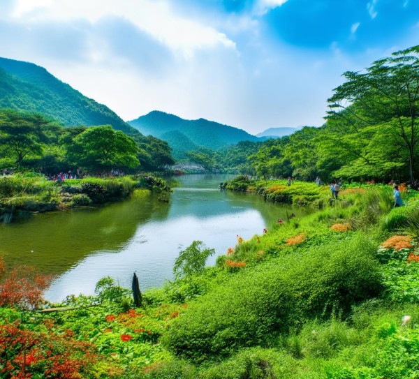 崇左绿意盎然，五大公园带你畅游崇左美景,崇左绿意盎然，五大公园带你畅游崇左美景,风情,风光,自然,第1张
