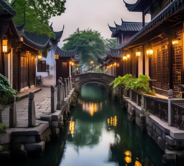 漫步苏州古城，江南水乡绝美风光之旅,漫步苏州古城，江南水乡绝美风光之旅,历史,景点,风情,第1张
