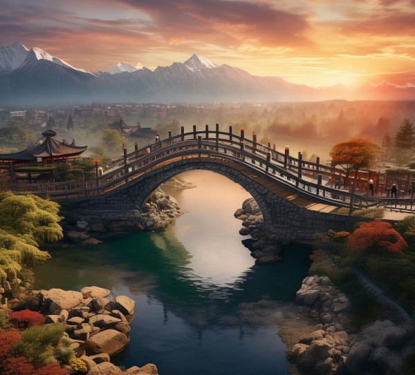 探寻兴盛桥畔秘境，桥边美景一网打尽,探寻兴盛桥畔秘境，桥边美景一网打尽,历史,景点,美食,第1张
