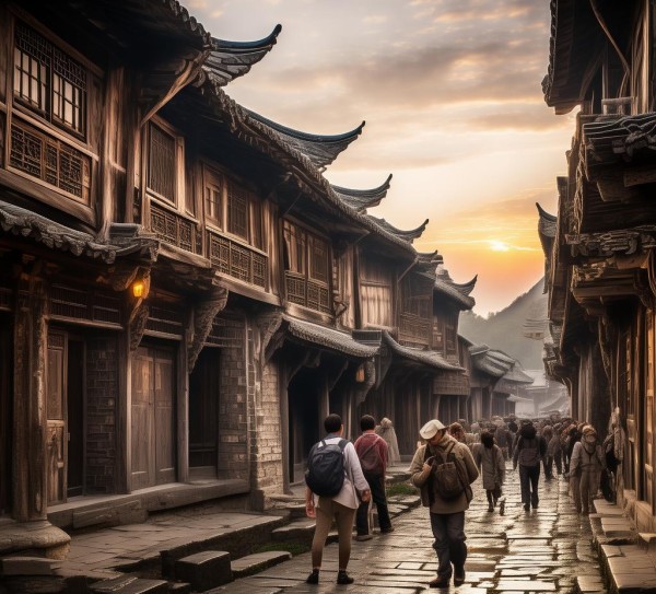 鹤山古镇深度游，探寻古迹，感受时光流转,鹤山古镇深度游，探寻古迹，感受时光流转,历史,景点,风情,第1张
