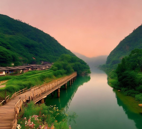 高田河畔，自然人文交融之旅,高田河畔，自然人文交融之旅,历史,景点,风情,第1张