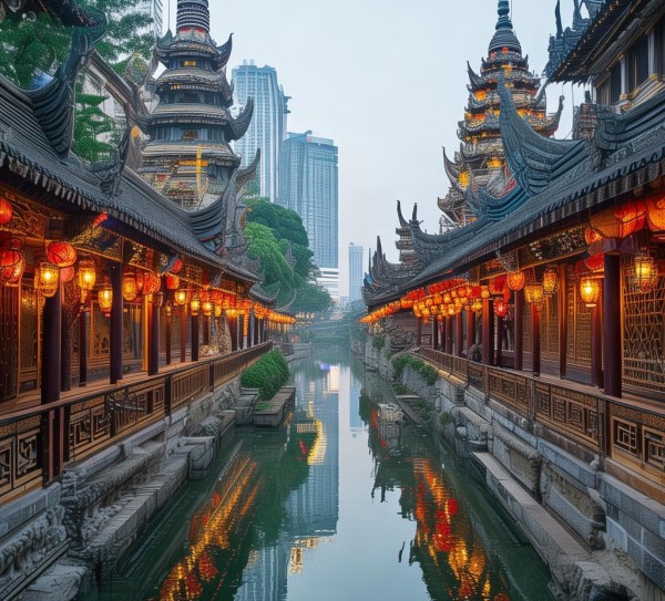 咸河堤路，历史与现代交织的五大文化美景探寻之旅,咸河堤路，历史与现代交织的五大文化美景探寻之旅,历史,景点,自然,第1张