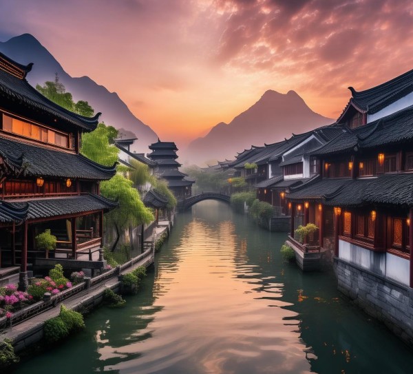 江南水乡秘境，松江区绝美旅游全景探秘,江南水乡秘境，松江区绝美旅游全景探秘,历史,景点,风情,第1张