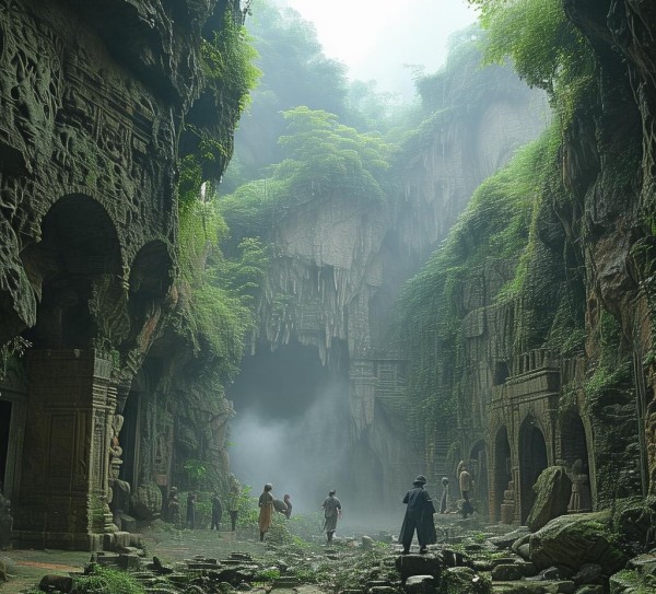 岳刘备洞，三国古韵与自然奇观的探秘之旅,岳刘备洞，三国古韵与自然奇观的探秘之旅,历史,景点,美食,第1张