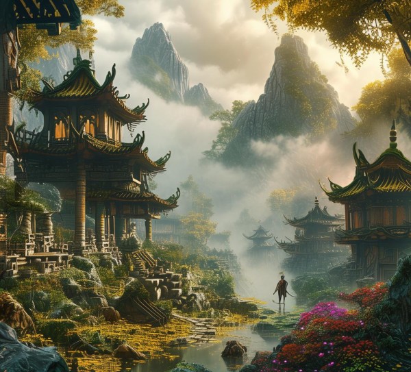 武侠仙境探秘，金庸笔下奇幻景点的瑰丽之旅,武侠仙境探秘，金庸笔下奇幻景点的瑰丽之旅,历史,景点,风情,第1张