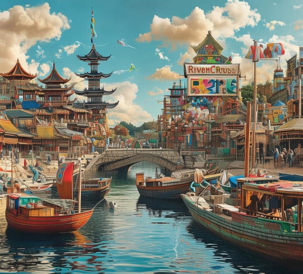 河畔文化交融，创意命名策略解析,河畔文化交融，创意命名策略解析,历史,景点,自然,第1张