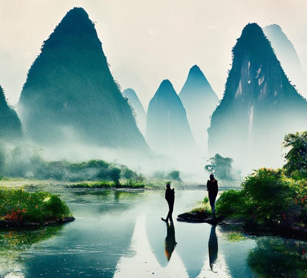 桂林金兰镇，漫步山水画卷，发现不可错过的绝美景点,桂林金兰镇，漫步山水画卷，发现不可错过的绝美景点,历史,景点,风情,第1张