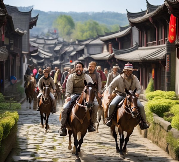 楚雄古城马背之旅，探寻古韵马背乐趣,楚雄古城马背之旅，探寻古韵马背乐趣,历史,景点,风光,第1张