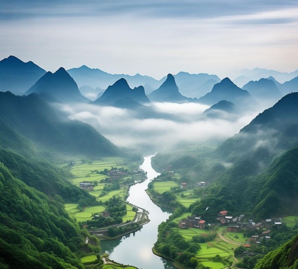 丽水山水画卷，浙江自然风光探秘之旅,丽水山水画卷，浙江自然风光探秘之旅,景点,风情,风光,第1张