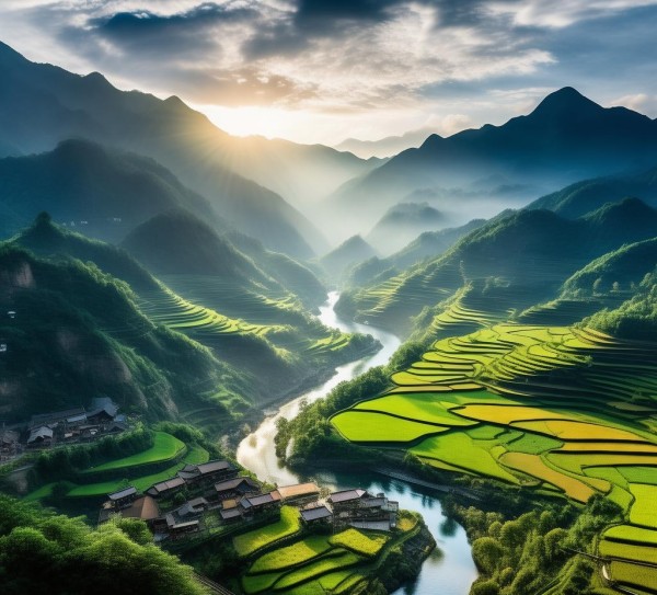 广西山水画卷，鹿寨至柳州绝美风光之旅,广西山水画卷，鹿寨至柳州绝美风光之旅,历史,景点,风光,第1张