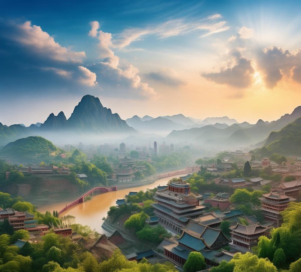 华夏瑰宝之旅，探寻中国壮丽风光的美丽景点,华夏瑰宝之旅，探寻中国壮丽风光的美丽景点,历史,景点,风光,第1张