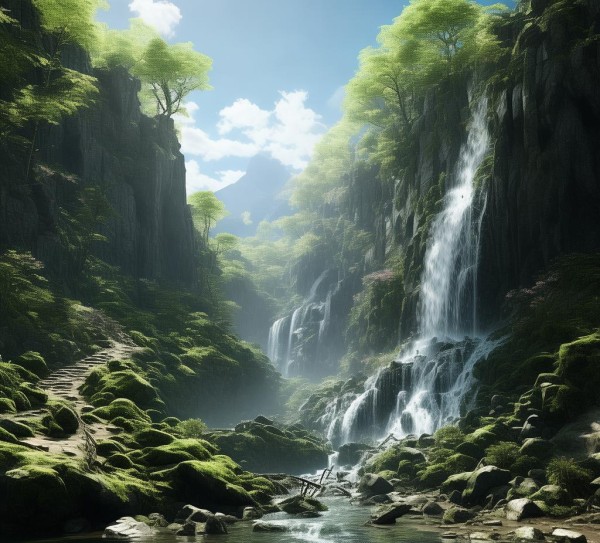 天崖镇秘境探幽，深山中的绝美风光之旅,天崖镇秘境探幽，深山中的绝美风光之旅,历史,景点,风光,第1张