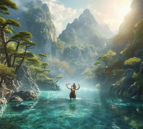 帝骑鹿温泉，山水秘境中的温泉仙境之旅,帝骑鹿温泉，山水秘境中的温泉仙境之旅,景点,美食,风光,第1张