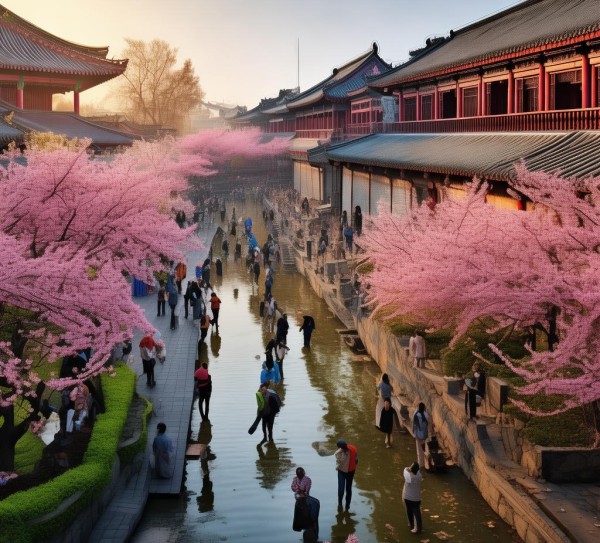 西安春溪集周边游住行攻略，畅游古城春色，体验古韵时光,西安春溪集周边游住行攻略，畅游古城春色，体验古韵时光,历史,景点,美食,第1张