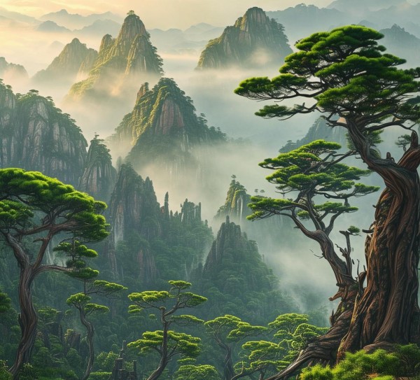 神农山绝景探秘，自然奇观与千年历史的交融之旅,神农山绝景探秘，自然奇观与千年历史的交融之旅,历史,景点,风光,第1张