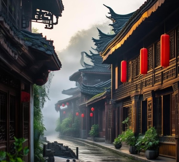 云浮腰古镇，穿越岭南古韵，感受历史风情之旅,云浮腰古镇，穿越岭南古韵，感受历史风情之旅,历史,景点,风情,第1张