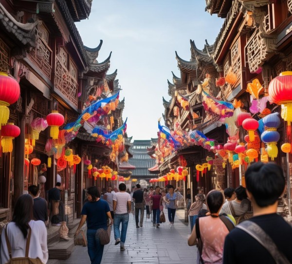 台儿古城，七大景点揭秘，古今交融之美一网打尽,台儿古城，七大景点揭秘，古今交融之美一网打尽,历史,景点,风情,第1张