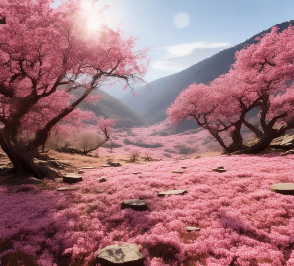 桃花谷景区，揭秘花海中的诗意命名之谜,桃花谷景区，揭秘花海中的诗意命名之谜,历史,景点,美食,第1张