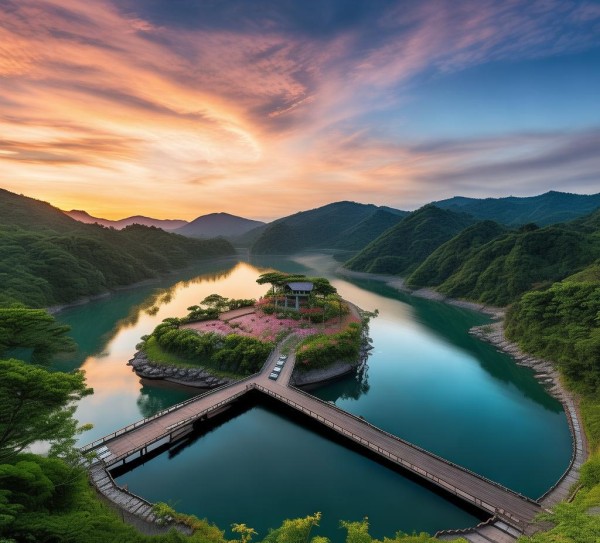 鱼台河坝，风光无限，独家景点指南,鱼台河坝，风光无限，独家景点指南,历史,景点,风情,第1张
