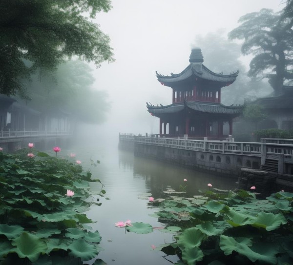 烟雨江南秘境，探寻朦胧美景中的绝美之地,烟雨江南秘境，探寻朦胧美景中的绝美之地,历史,美食,风光,第1张
