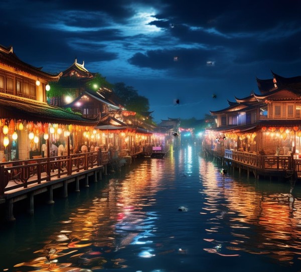 泽国夜色璀璨，揭秘夜晚泽国的独特魅力,泽国夜色璀璨，揭秘夜晚泽国的独特魅力,历史,美食,风光,第1张