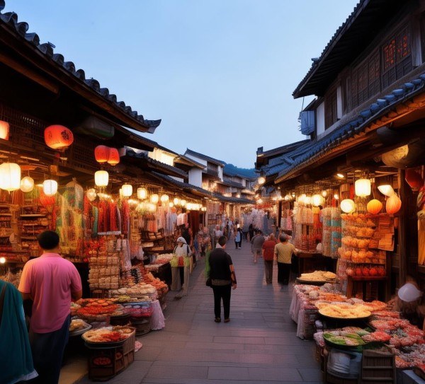 古镇地摊热销盘点，揭秘古镇景点吸金秘籍,古镇地摊热销盘点，揭秘古镇景点吸金秘籍,历史,景点,风情,第1张